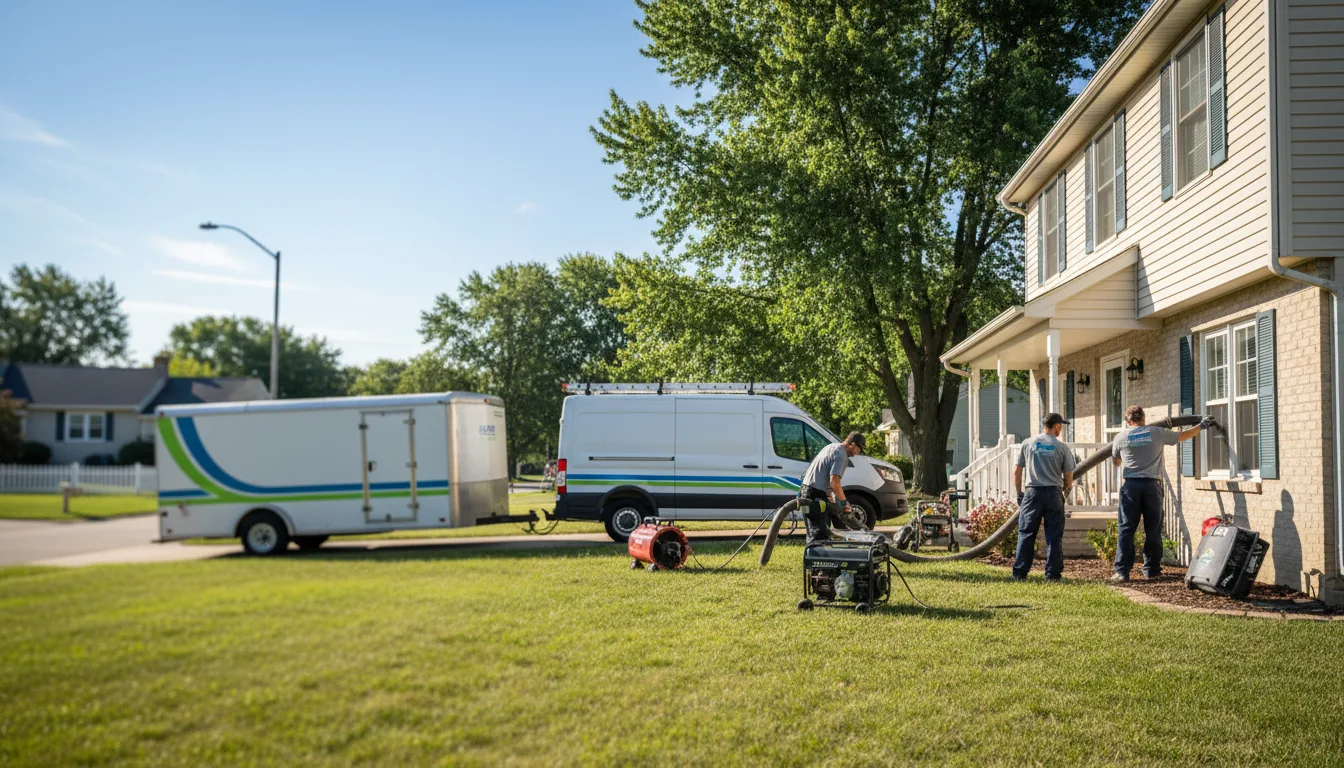 Flooded Basement Restoration And Cleanup With Repair in Stow, NY near me